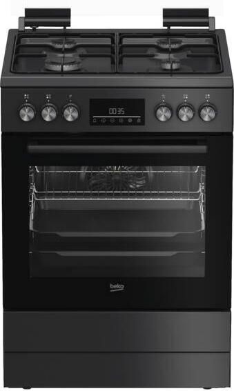 Beko FBM6232A NL Gasfornuis Zwart