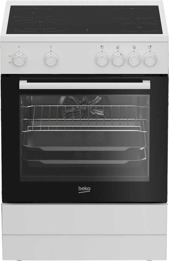 Beko FBM6701W Keramisch fornuis Wit