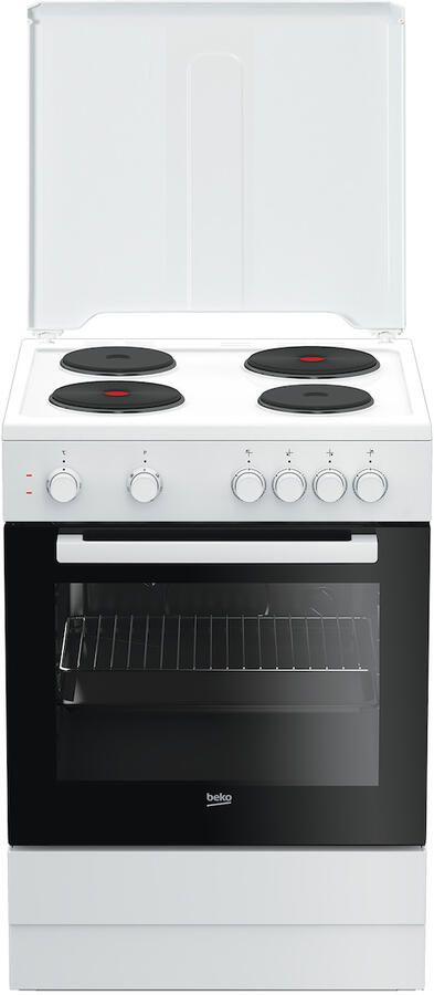 Beko FBS66000GW Keramisch fornuis Wit