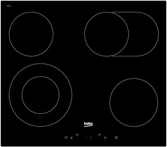 Beko HIC64403 Inbouw Vitrokeramische Kookplaat