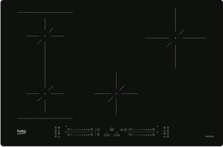 Beko HII84540IFT Inductie kookplaat Zwart
