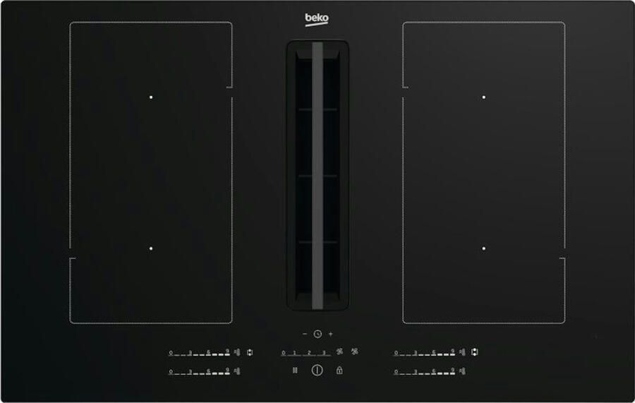 Beko HIXI84700UP Selective Line Inductie kookplaat Zwart