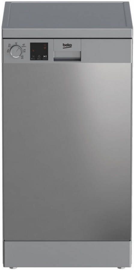 Beko DVS05024X Vrijstaande vaatwasser Rvs