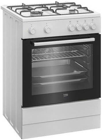 Beko FBM6202W NL Multifunctioneel Vrijstaand Fornuis 60 cm Wit