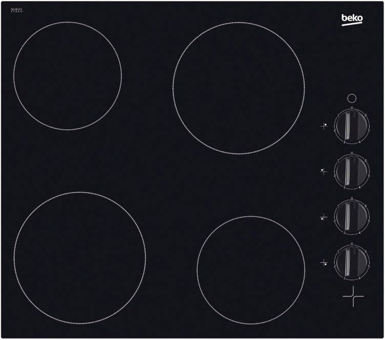 Beko HIC 64100 Kookplaat vitrokeramisch | Inductiekookplaten | Keuken&Koken Kookplaten | HIC 64100 - Foto 5
