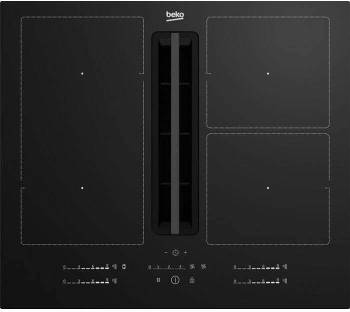 Beko HIXI64700UF Inductie inbouwkookplaat Zwart