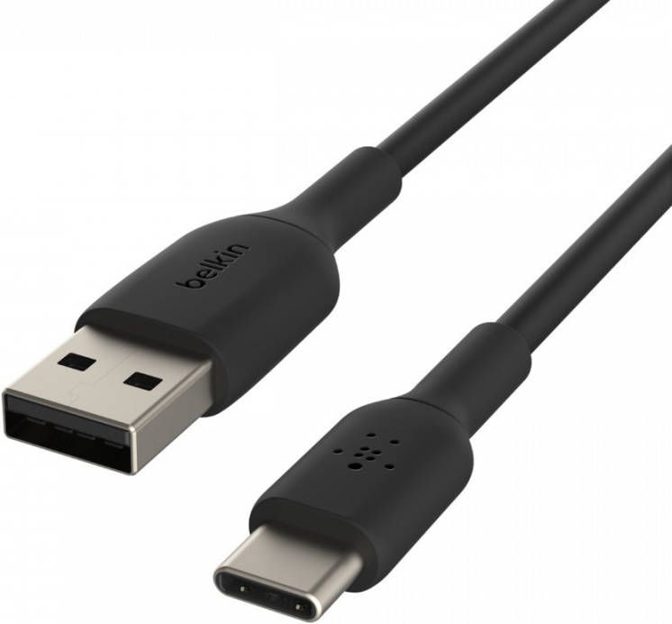 Belkin BOOST CHARGEâ„¢ USB-A to USB-C Cable 3M Oplader Zwart