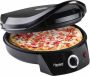 Bestron Pizzaoven tot max. 230 °C Pizzamaker met boven- onderwarmte voor zelfgemaakte of diepvriespizza's tarte flambée quiche of wraps tot Ø 27cm 1.800 watt kleur: zwart - Thumbnail 2