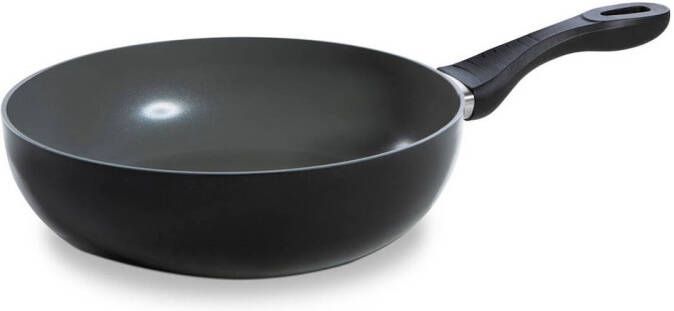 BK Easy Basic Ceramic wok 28cm Wokpan Zwart