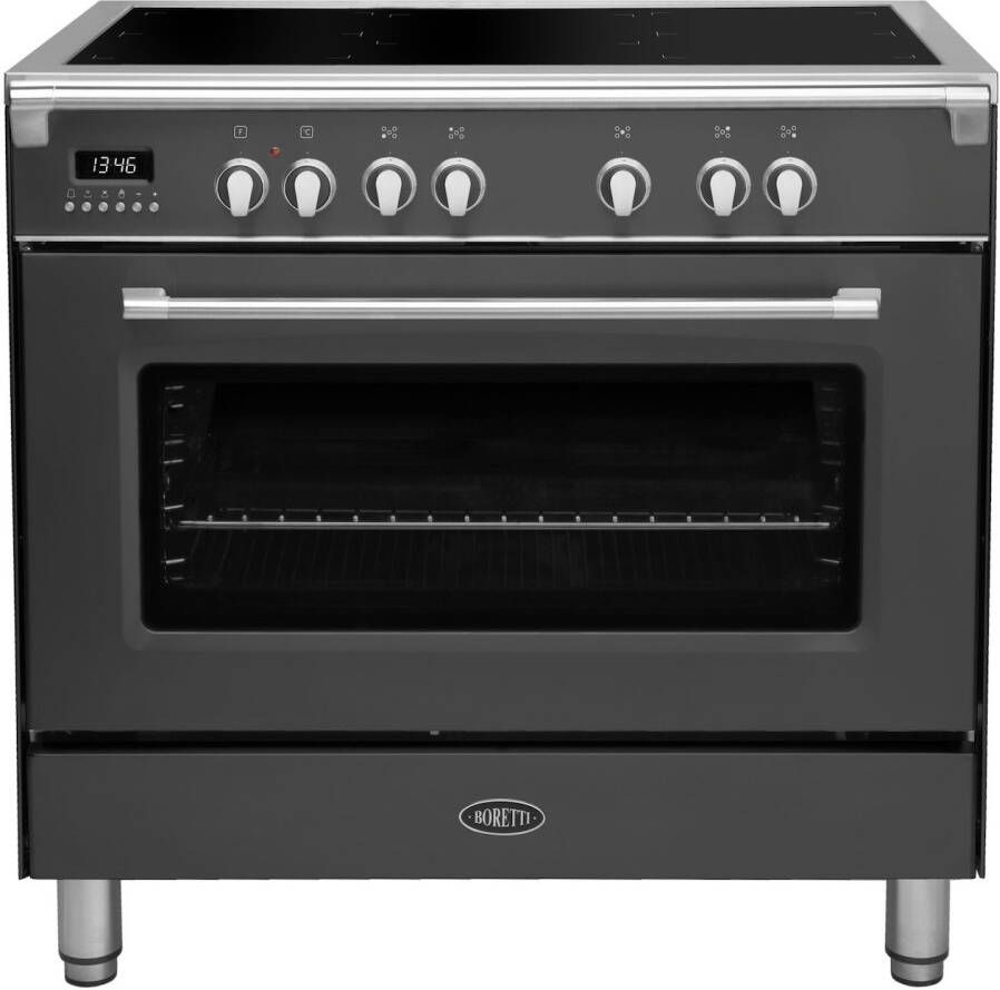 Boretti CFBI9015AN2 Inductiefornuis Toscana 90 cm Antraciet