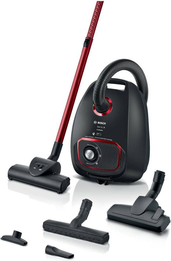 Bosch BGL41POW2H Serie 4 Stofzuiger met Zak ProPower Zwart