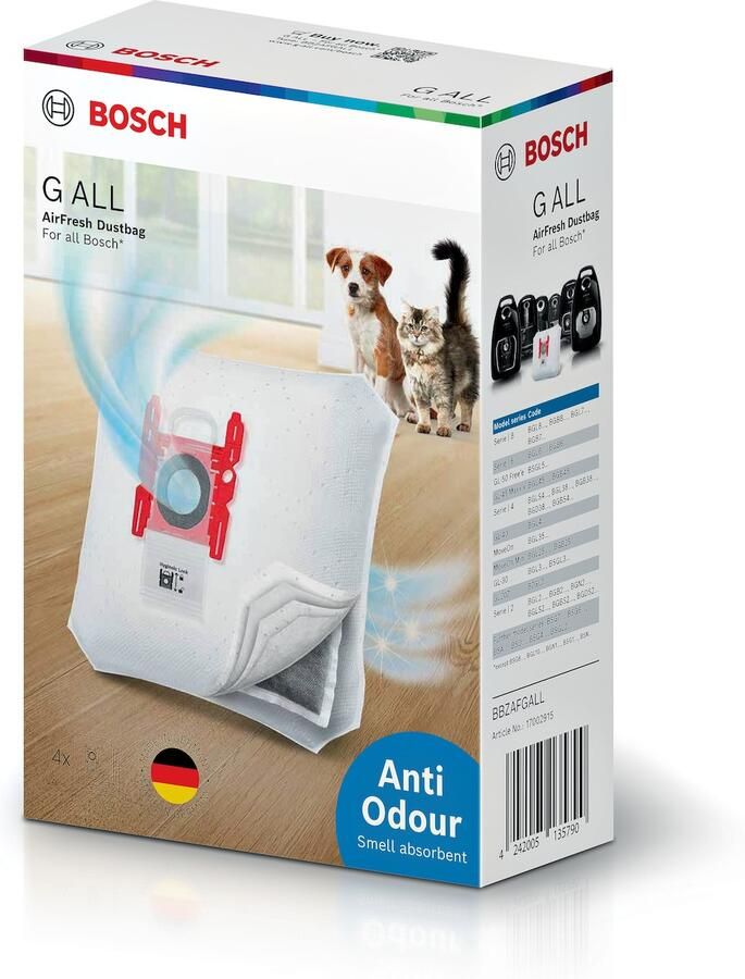 Bosch BBZAFGALL AirFresh GALL stofzuigerzakken
