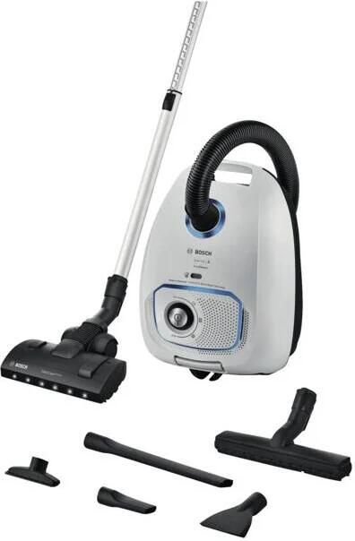 Bosch BGL41SIL1L Serie 4 ProSilence Stofzuiger met Zak Wit