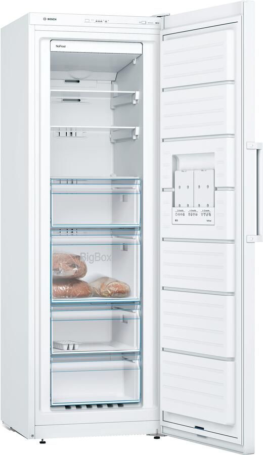 Bosch GSN33VWEP Vrieskast 225 L Froid no frost multiairflow A ++ L 60 x H 176 cm Wit - Foto 2