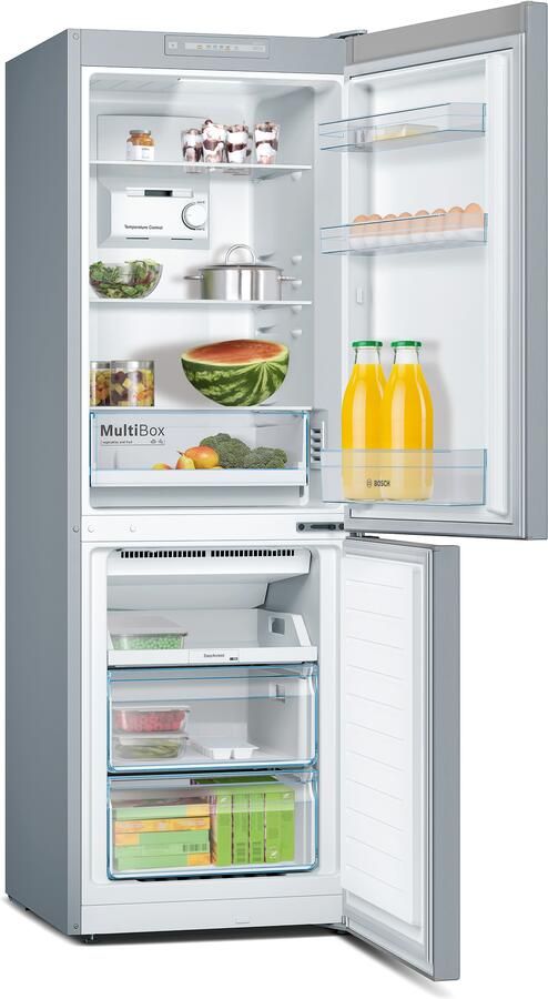 Bosch KGN33NLEB Serie 2 Koel-vriescombinatie RVS - Foto 2