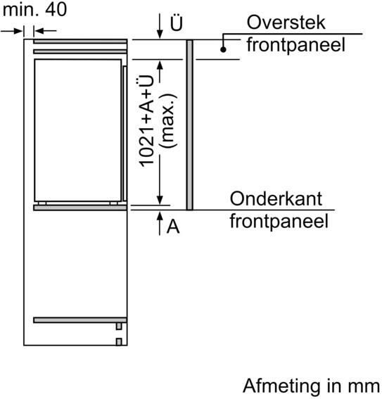 Bosch Serie 2 KIR31NSE0 koelkast Ingebouwd 165 l E Wit - Foto 2
