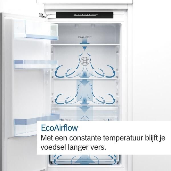 Bosch KIV86NSE0 Serie 2 inbouw koel-vriescombinatie Energielabel E
