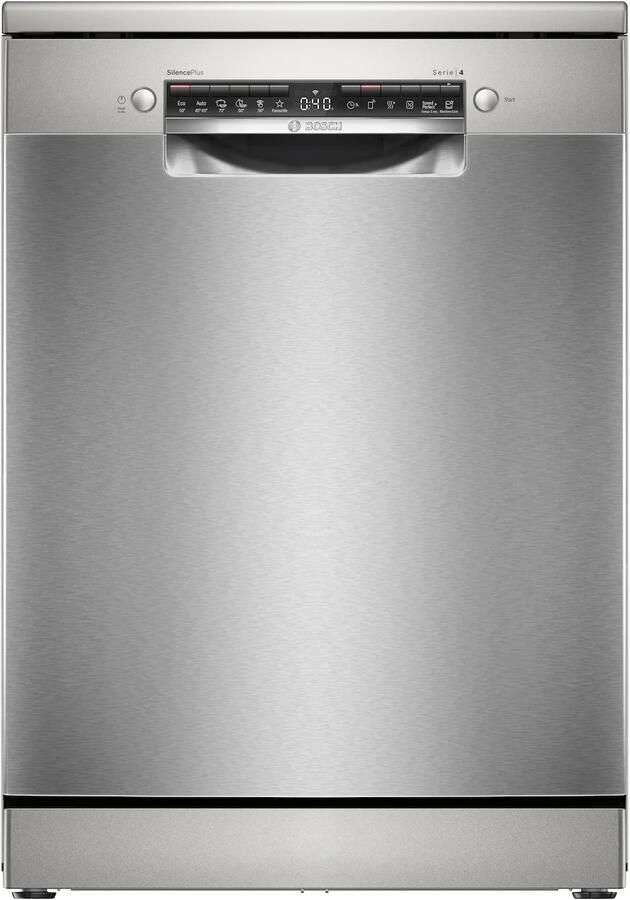 Bosch SMS4EAI28E Vrijstaande vaatwasser Grijs