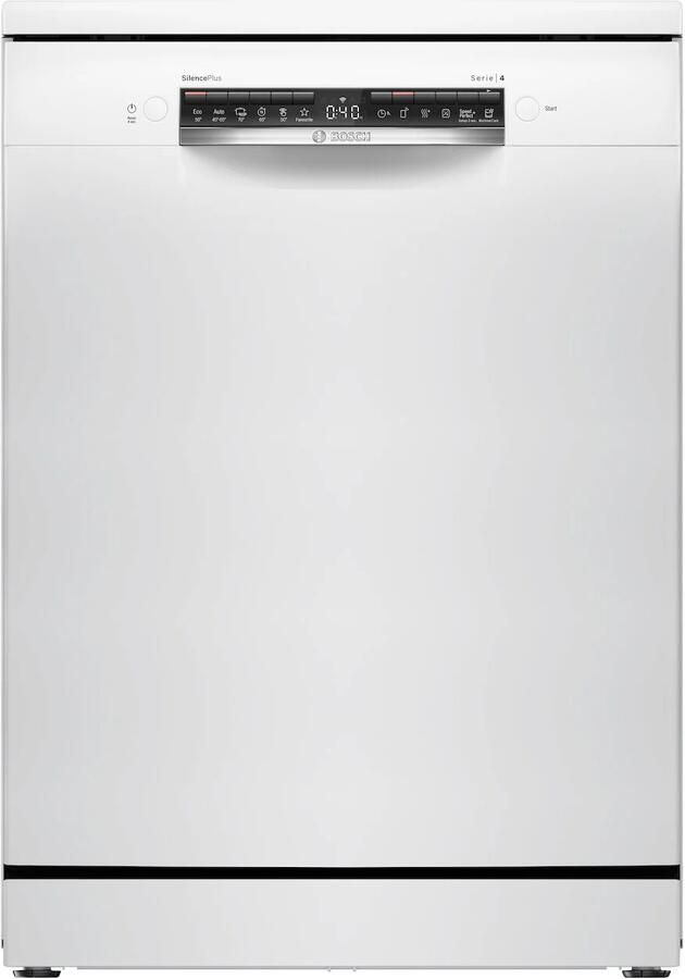Bosch SMS4HMW08E Vrijstaande vaatwasser Wit
