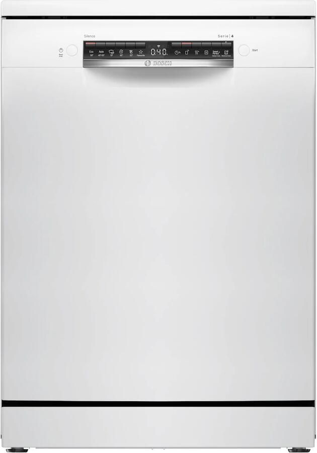 Bosch SMS4HVW14E Vrijstaande vaatwasser Wit