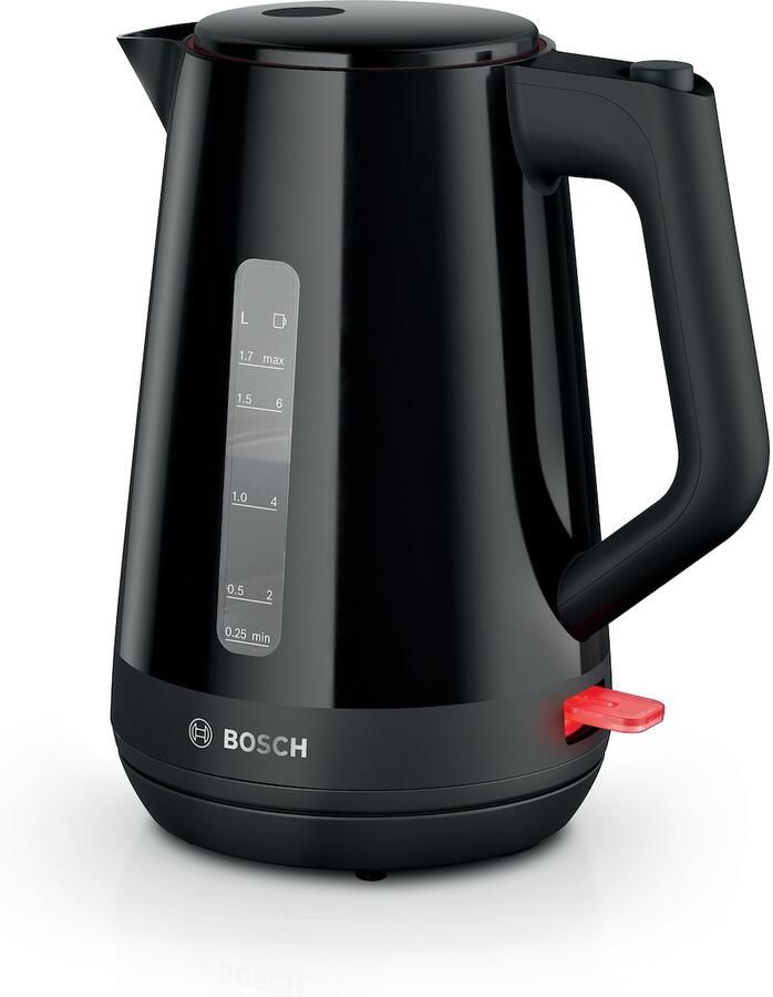 Bosch Waterkoker TWK1M123 MyMoment Zwart inhoud 1 7L 360° voet antikalkfilter