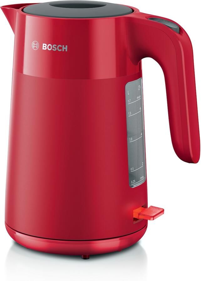 Bosch Waterkoker TWK2M164 MyMoment Matrood Kopjesindicator Waterniveau zichtbaar op handvat