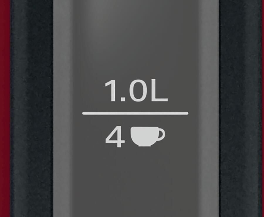 Bosch TWK3P424 waterkoker 1 7 l Grijs Rood 2400 W