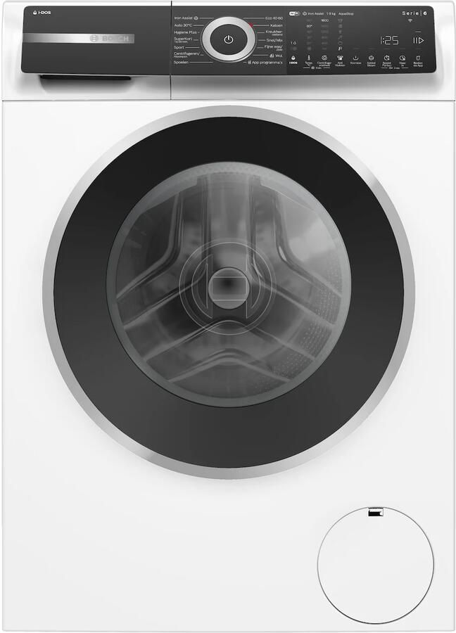 Bosch WGH246A7NL Serie 6 Wasmachine met stoom 9 kg 1600 rpm Automatisch doseren Home Connect