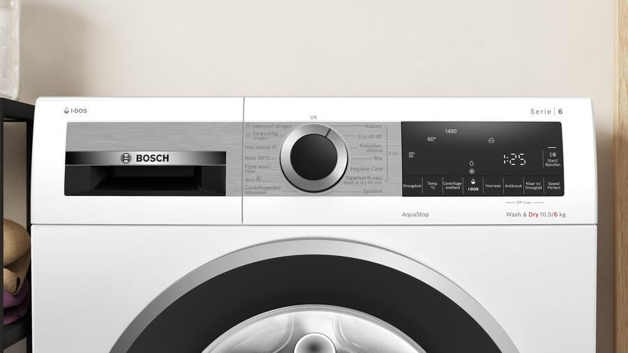 Bosch Serie 6 WNG254A7NL Was-droogcombinatie 10.5 6 kg 1400 rpm - Foto 2