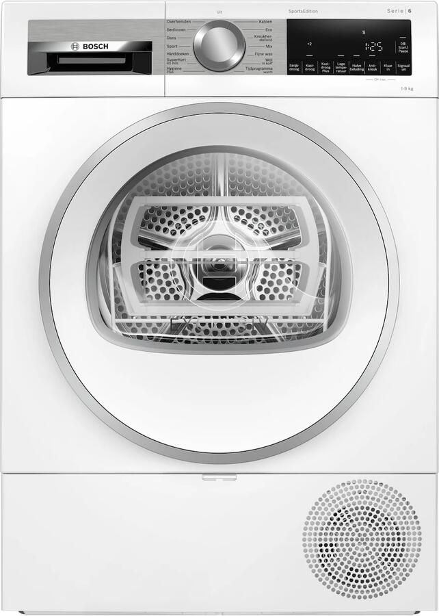 Bosch WQG243DENL EXCLUSIV Warmtepompdroger Wit
