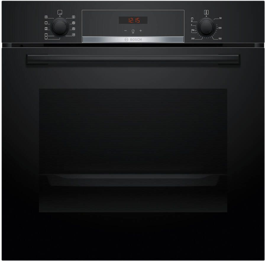 Bosch HBA514BB3 Serie 4 Inbouw Oven 60 x 60 cm Zwart