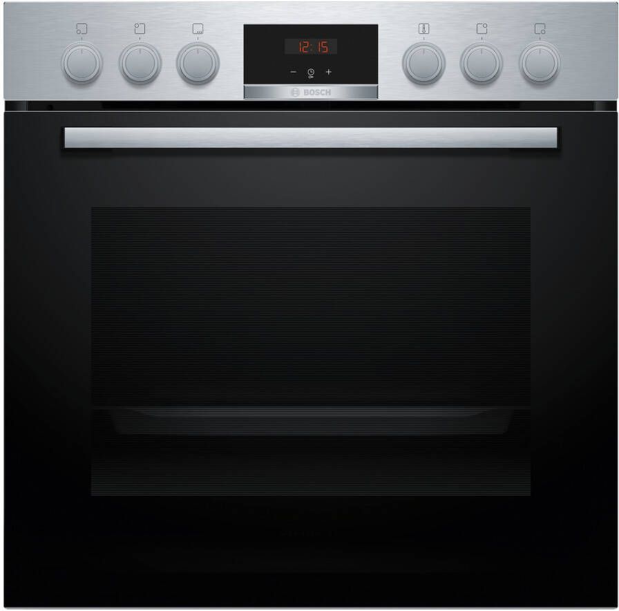 Bosch HEA513BS4 Serie 4 Oven voor Inbouwfornuis Inductie 60 x 60 cm RVS