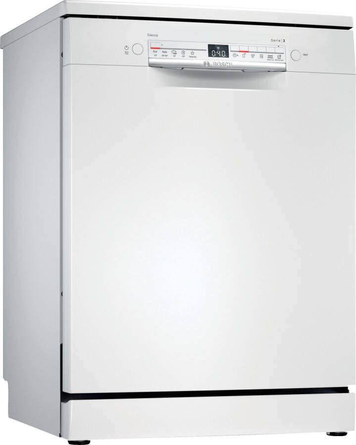 Bosch SMS2ITW43E Serie 2 Vrijstaande Vaatwasser Wit Home Connect