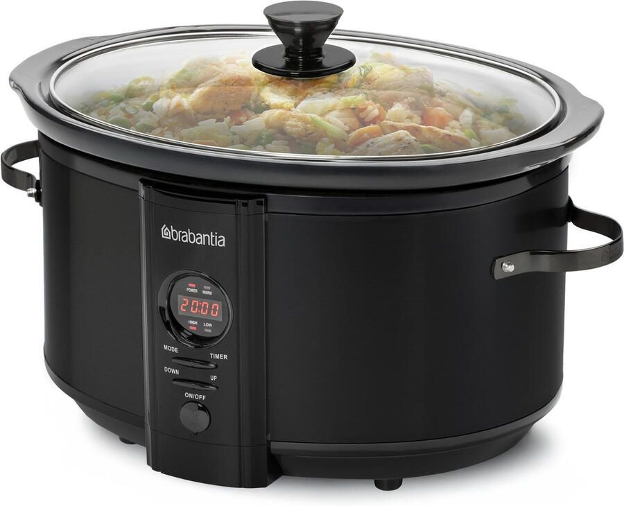 Brabantia BBEK1083MB Slowcooker Zwart