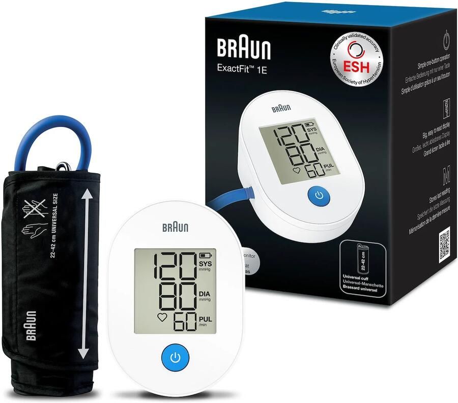 Braun BUA4000EU Bloeddrukmeter Wit