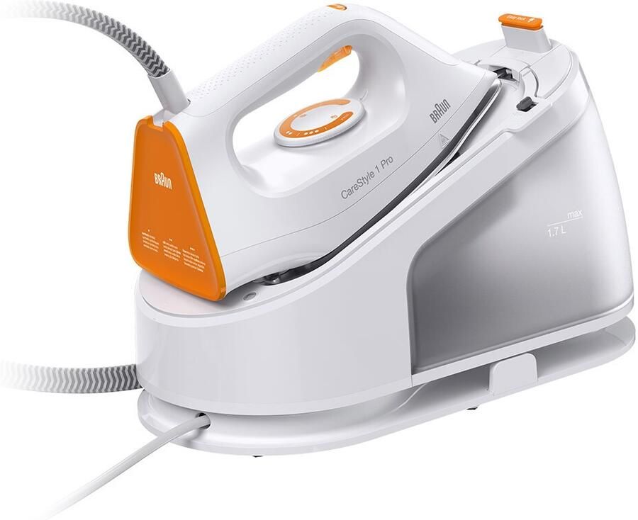 Braun CareStyle 1 Pro stoomgenerator IS 1511 Wit Oranje