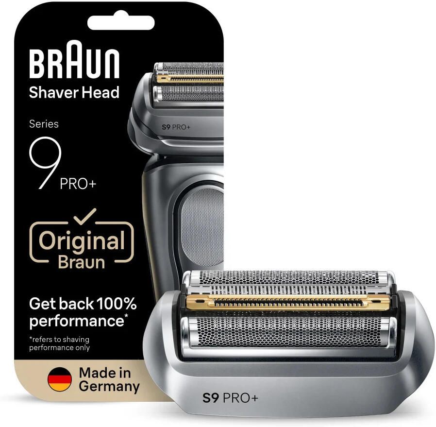 Braun Scheerblad Combipack 96M Series 9 Pro+ Scheerhoofden Zilver