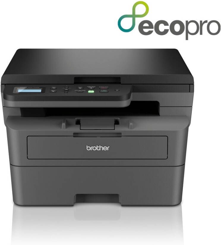 Brother DCP-L2627DWE All-in-one laser printer Zwart