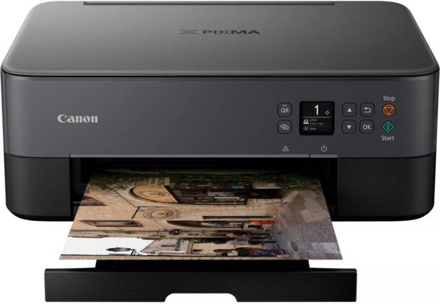 Canon All-in-oneprinter PIXMA TS5350i 3-in-1 inkjet-multifunctionele printer in zwart - Foto 4