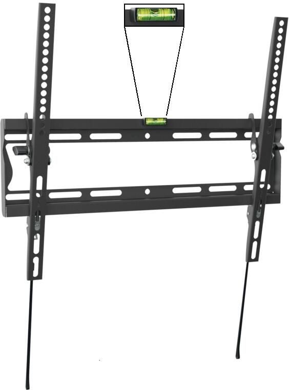 Cavus WMT002 muursteun vlak en kantelbaar 32-55 inch TV beugel Zwart