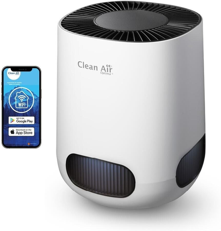 Clean Air Optima CA-502 Desktop Smart Intelligente HEPA Ionisator Luchtreiniger 360° Airflow Extreem stil met sleepmode! - Foto 3
