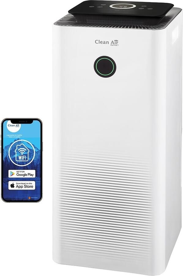 Clean Air Optima CA-707 Smart 2in1 Luchtontvochtiger en Luchtreiniger 20 liter dag 5 voudige filtertechnologie