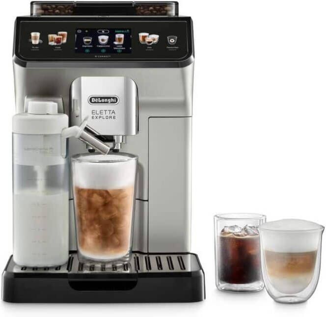 DeLonghi De&apos;Longhi Eletta Explore ECAM450.86T Cold Brew Volautomaat Rvs