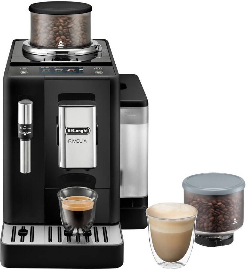 DeLonghi De&apos;Longhi Rivelia EXAM440.35.B Volautomaat Zwart