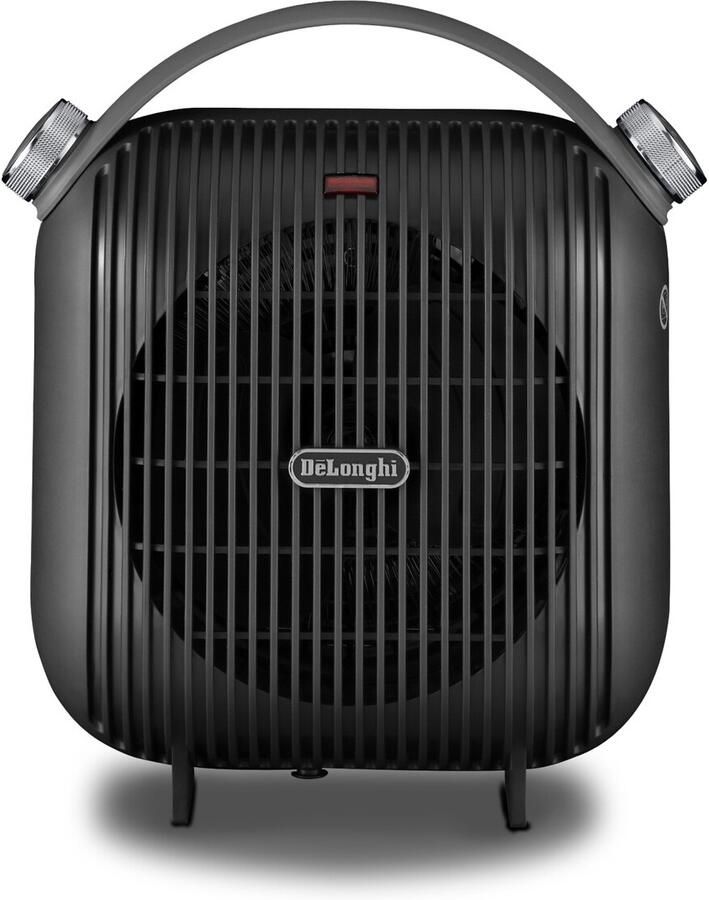 DeLonghi klassieke luchtverhitter 2400W 2 verwarmingstrappen Instelbare veiligheidsthermostaat IP21 - Foto 3