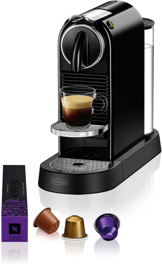 Nespresso Koffiecapsulemachine CITIZ EN 167.B van DeLonghi Black inclusief welkomstpakket met 14 capsules - Foto 3