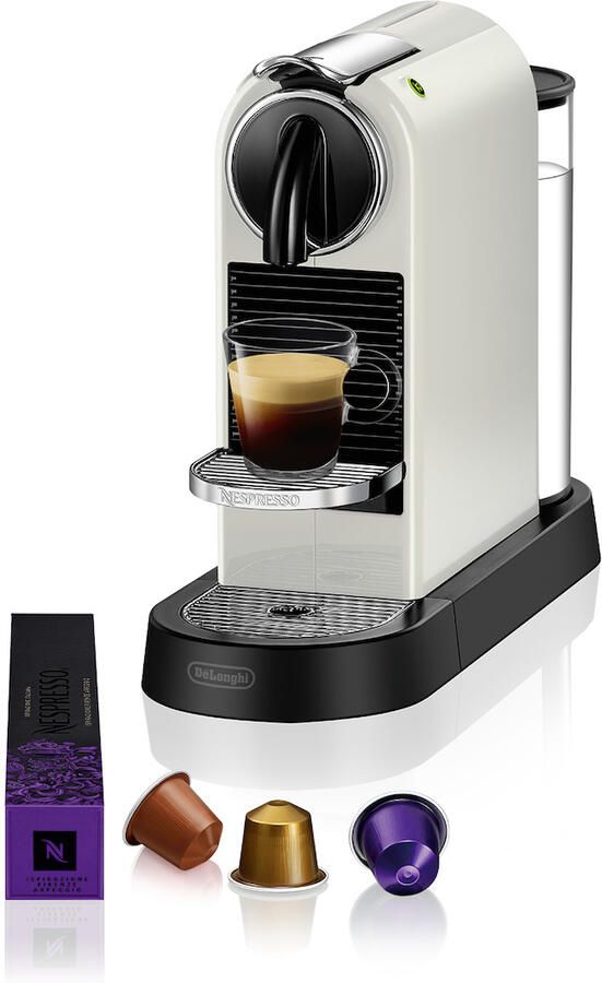 Nespresso Koffiecapsulemachine CITIZ EN 167.W van DeLonghi White inclusief welkomstpakket met 14 capsules - Foto 3