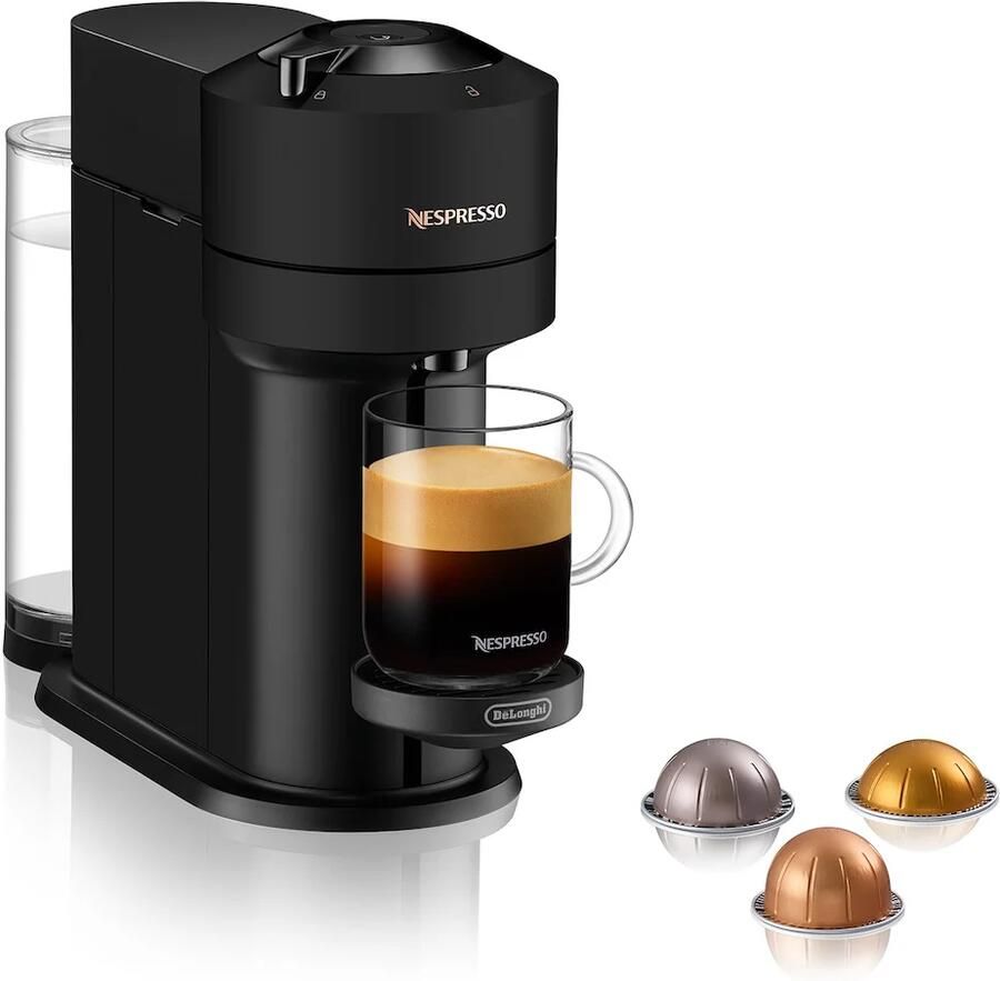 DeLonghi De'Longhi Nespresso Vertuo Next Mat Zwart ENV120.BM | Capsulemachines | 8004399020856 - Foto 2