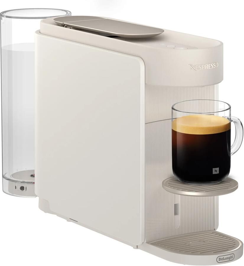 DeLonghi De'Longhi Nespresso Vertuo Up ENV200.WAE met melkschuimer Nespresso Wit