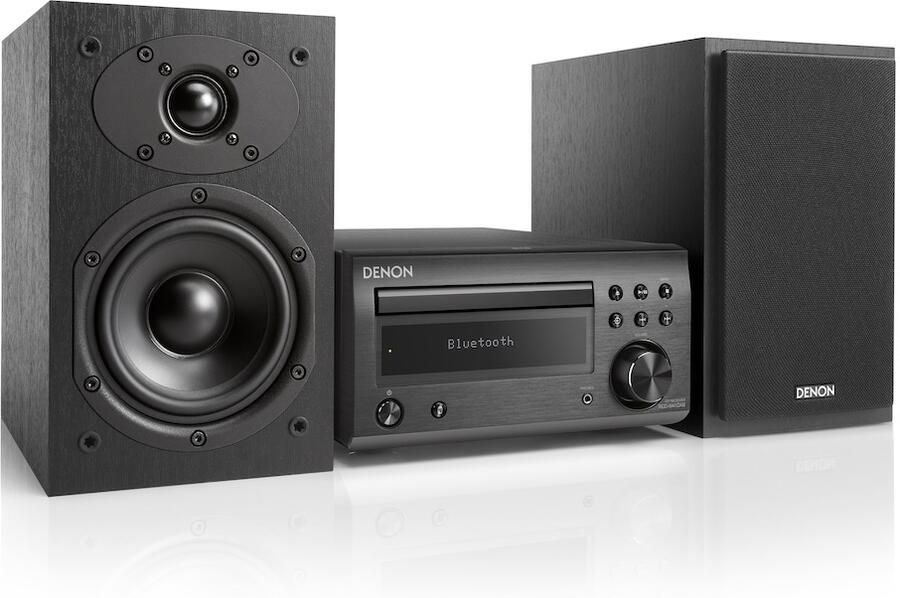 Denon Micro System D-M41DAB Zwart | Radio s | Beeld&Geluid Audio | D-M41DABBKBKEKGE